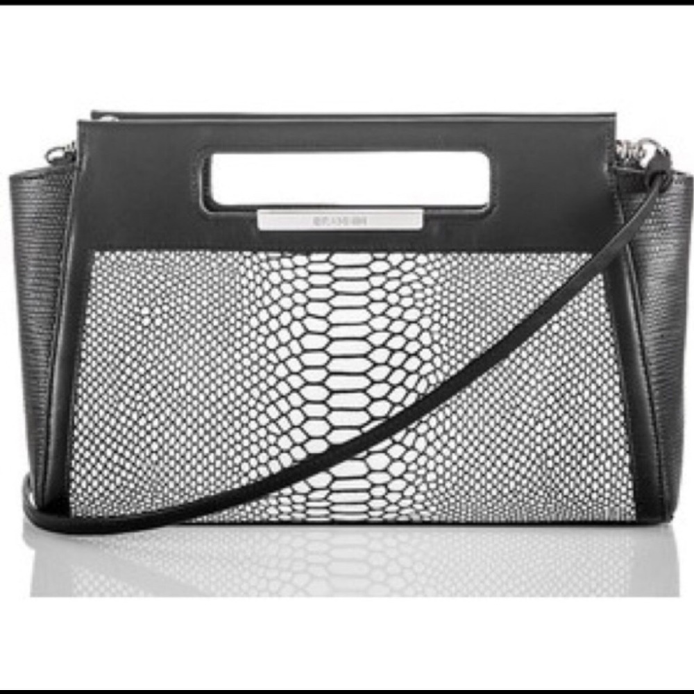 Brahmin shoulder/clutch woman purse